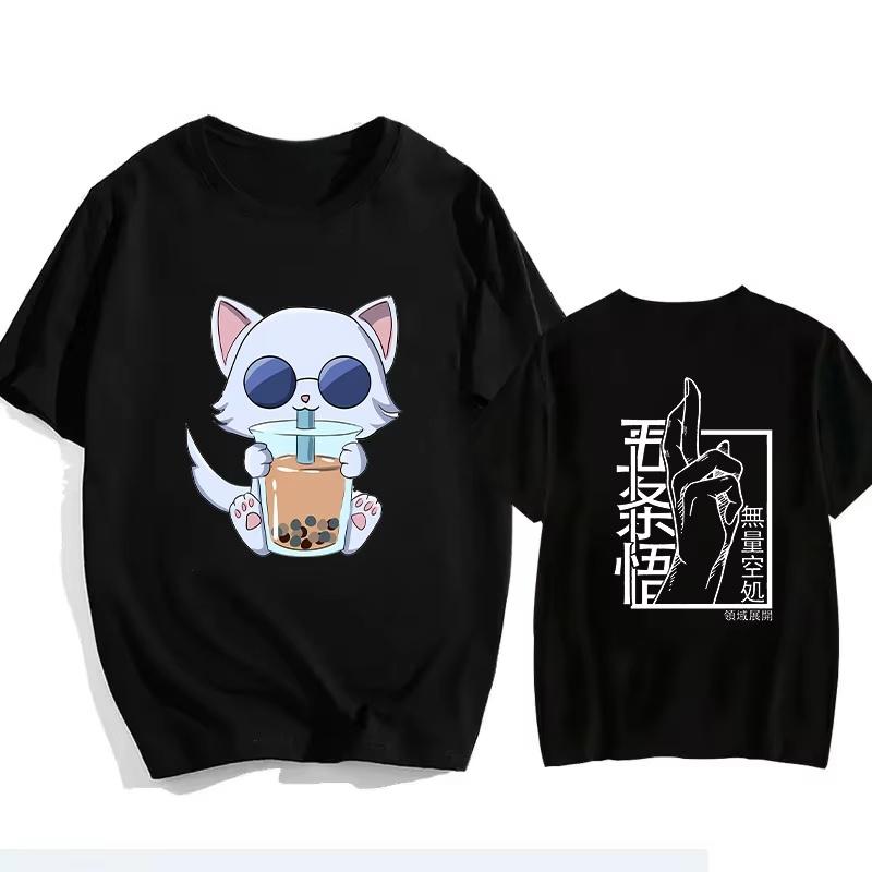 2026 New Japanese Jujutsu Kaisen Gojo Anime T-shirt Unisex Manga Gojo Satoru Graphic T Shirts Short Sleeve Tee Y2k Summer Tops