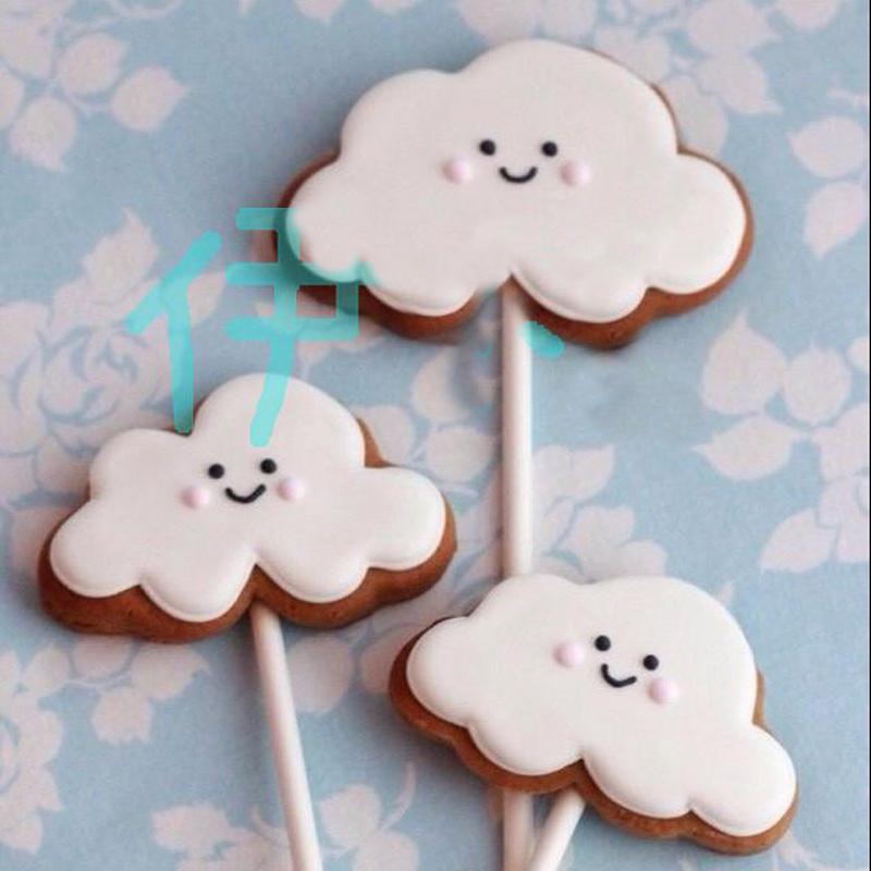 Nori Tăietor Metalic pentru Biscuiți Forme pentru Copt Decorare Tort Fondant Instrument de Patiserie Biscuiți de Patiserie Artizanat