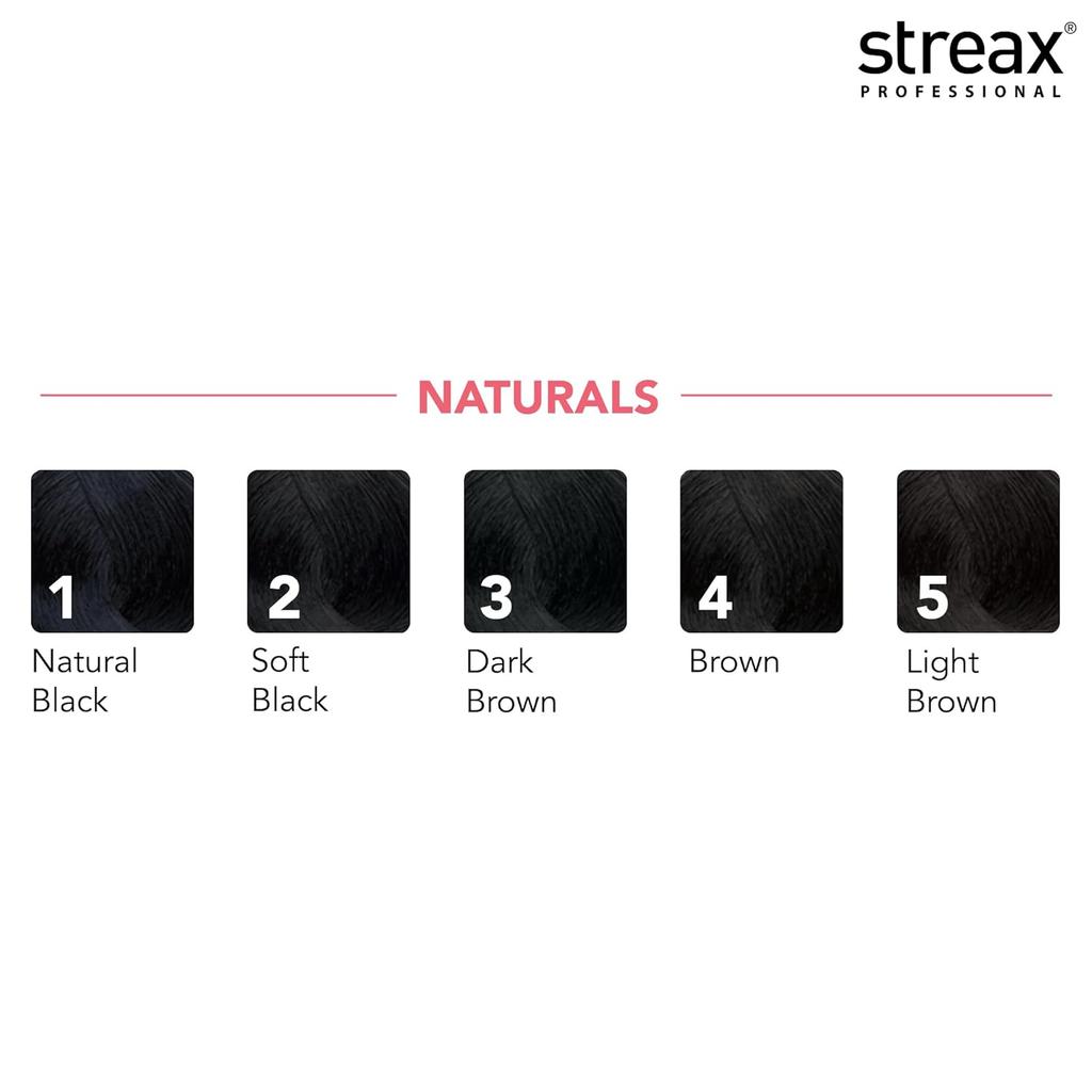 Streax Professional Argan Secrets Permanent Hair Colourant Cream Brown 4 90gm Enriched With Argan Oil