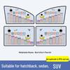 Magnetic Car Sunshade Curtains for Baby Privacy and Blackout