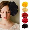 Handmade Big Flower Barrette Multicolor Flower Hair Accessories Studio Hairpin