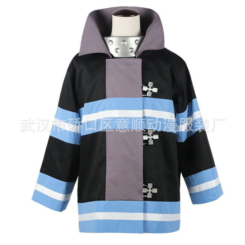 

Fireside Rescue Cosplay Anime-Style Fire Uniforms, Team 8 Moro Shikabun Cosplay Costumes, Factory Direct Sales T-shirt S