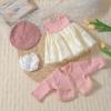 Doll Clothes for 55cm 21.65inch Reborn Doll Clothes Accessories Elegant Fashion Dress Set Reborn Baby Dolls Clothing Accessories