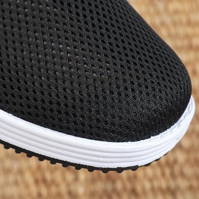 25 New Summer Old Beijing Cloth Shoes Men's Casual Non-slip Soft Sole Versatile Comfortable Middle-aged and Elderly Breathable Work Shoes