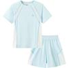 BalaOne Kids' Summer Sun Protection Short Sleeve Two-Piece Set