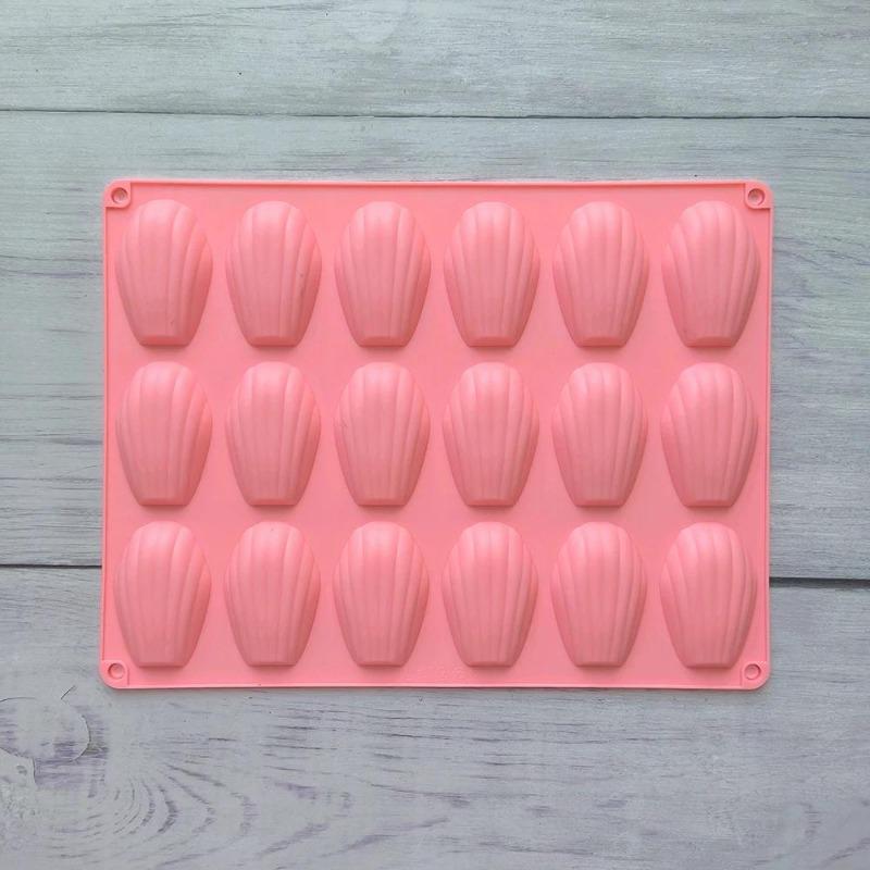 Silicone Cake Mold Shell Shaped Chocolate Cookie Biscuit Mould Handmade Silicone Bakeware Tools