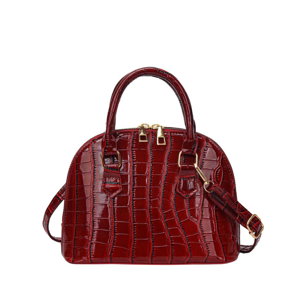Trendy Textured Women's Bag 2025 New Crocodile Pattern Shell Versatile Shoulder Underarm Bag Women's Hand Bag