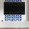 Self-Adhesive Vinyl Panel With Print 120x60 Cm Geometric Tile Patterns