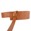 Leather Waist Belt For Women With Knot Decor And First Layer Cowhide Material For Casual Styling