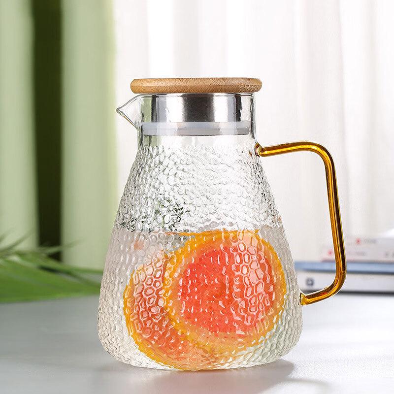 Changbaosen Heat-Resistant Hammered Glass Cold Water Kettle