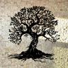 Metall Wandkunst Baum des Lebens Boho Dekor Natur Skulptur Moderner Grafischer Stil Pflanze Thema Wohnzimmer Geschenk