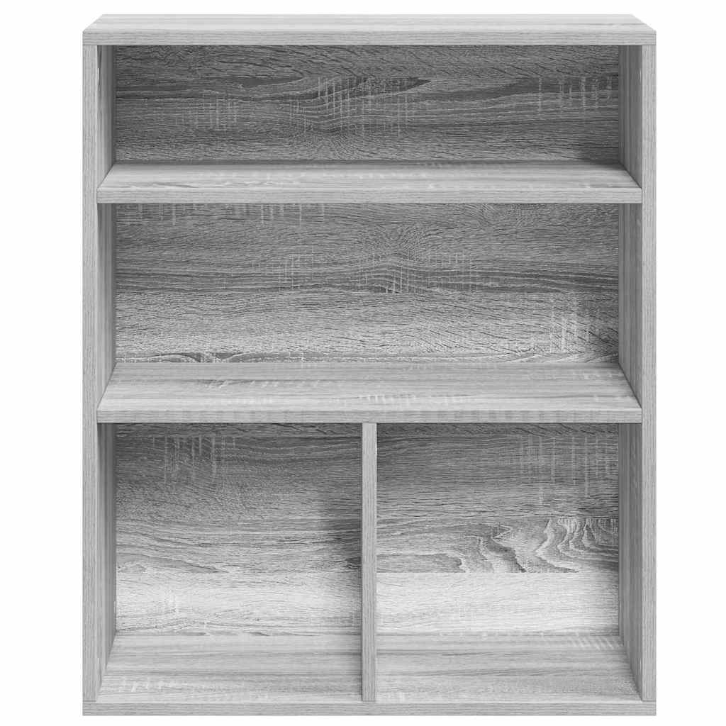 Bookshelf Grey Sonoma 60 x 30 x 71.5 cm Particleboard