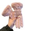 Cotton Cold Weather Gloves Winter Women's Gloves New Down Cotton Gloves