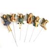 6pcs Fairy Garden Miniature Fairies Figurines Decoration Fairy Garden Accessories for Home Outdoor Yard Lawn Flower Pot