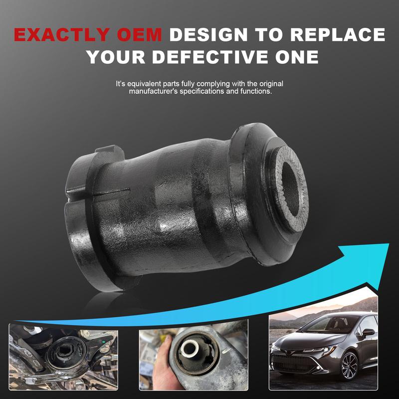 

2 Pair Front Lower Rearward Suspension Control Arm Bushing for Corolla Matrix Vibe 2003-