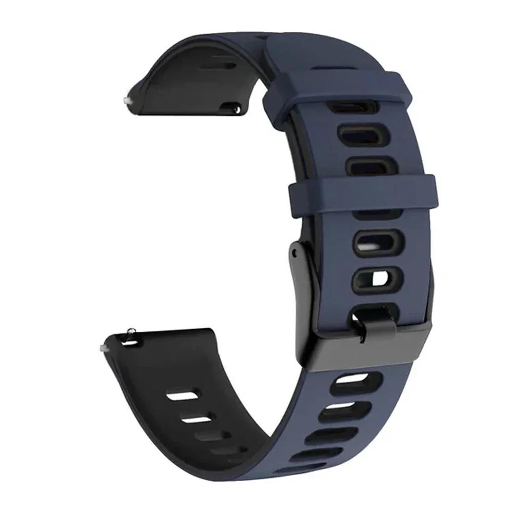22mm silikonový řemínek na zápěstí pro Polar Grit X2/X Pro Titanový náramek pro Polar Vantage X2 Pro V3 M M2 M3 Smartwatch Řemínky Příslušenství