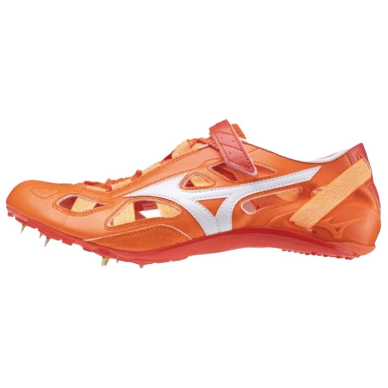 Mizuno Chrono Shock Absorbing Durable Functional Orange Track Shoes Low Top Unisex Shoes U1GA210051