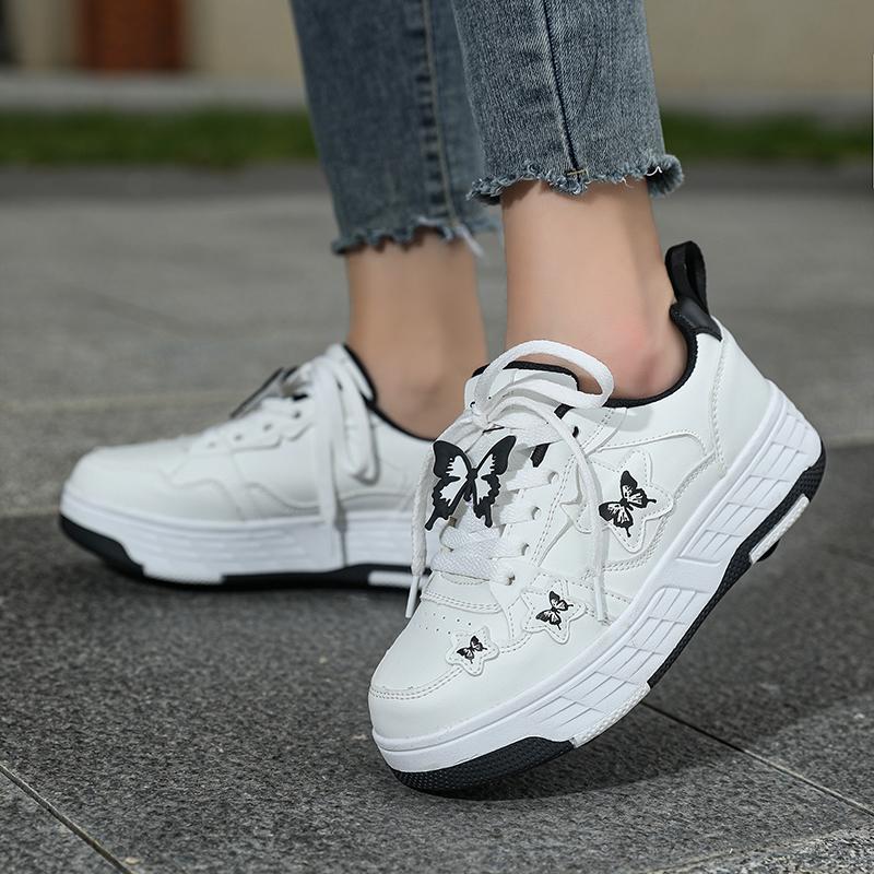 29-40 kid's Four Wheel Sports Boots Roller Skating Removable Student Skating Shoes Sports Shoes Girl skate shoes