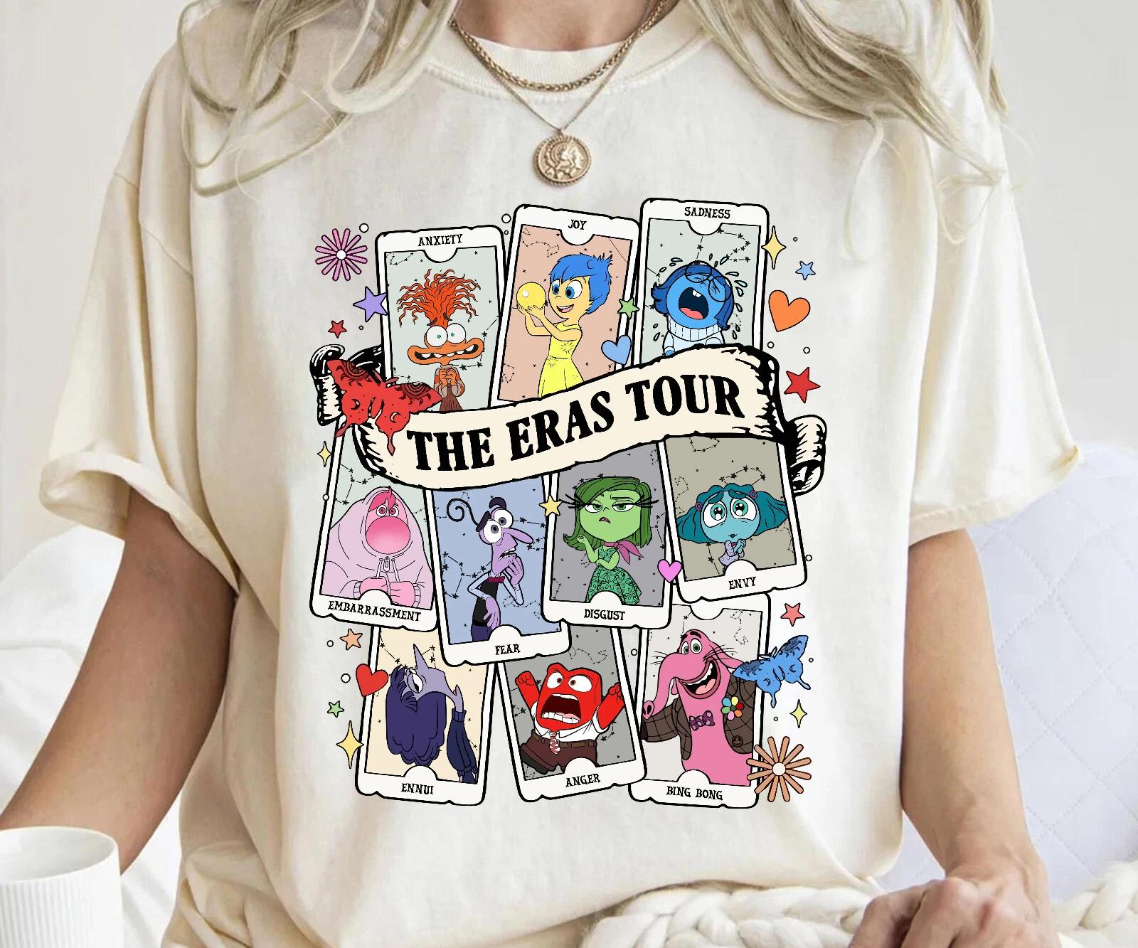 Disney Inside Out 2 The tour Tarot Card Shirt Unisex Adult Kid Shirt 660416 S