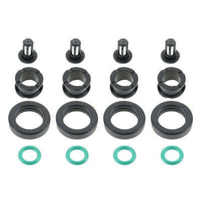 4 Sets Rubber Fuel Injector Seals Repair Kit GTK-014E for Honda Accord Prelude Civic Del Sol CRX CRV Odyssey Acura CL Integra TL