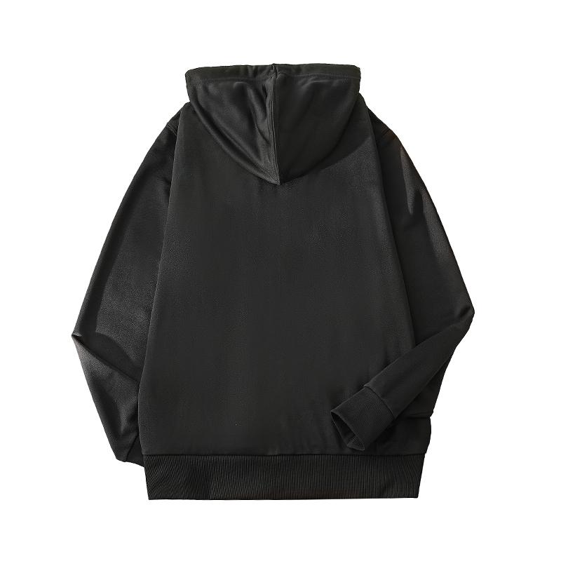 Li-Ning Campus Series Casual Hooded Letter Print Sweatshirt Unisex Sweatshirt Black YWDU561-1