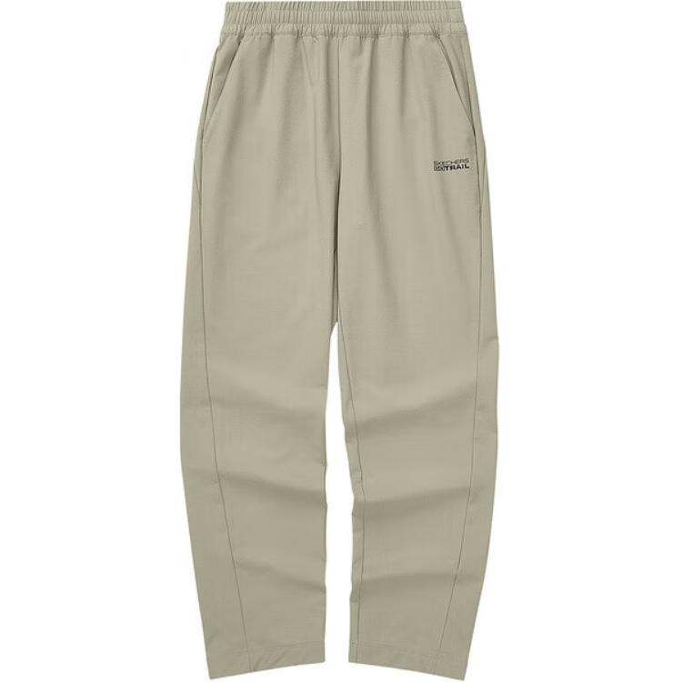 Skechers Outdoor Series Breathable Comfortable Fashion Woven Outdoor Straight Leg Casual Pants Women bottoms Khaki L324W081-01NC M