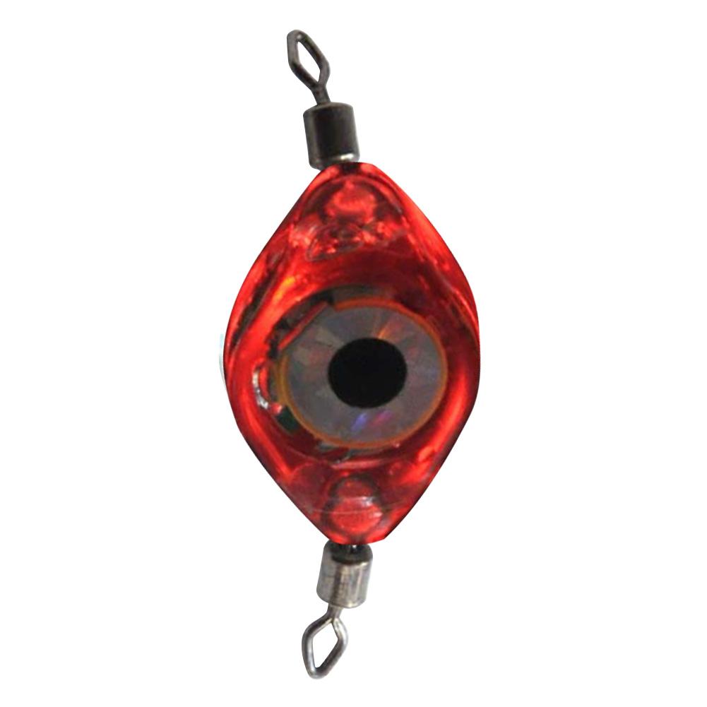 Fishing Lure Lamp Eye Shape Fishing Luminous Lure Waterproof Sensing Deep Drop for Seawater Freshwater for Underwater