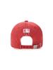 Emelbi Varsity Vintage Cursive Stitch Unstructured Ball Cap Bos (D.Red)