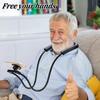 Phone Holder for Bed, Upgraded Neck Phone Holder Lazy Phones Stand 360°Rotation Gooseneck Phone Support Hands Free