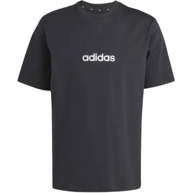 Adidas Essentials Letter Short Sleeve Round Neck T-Shirt Men Tops JE8993 S
