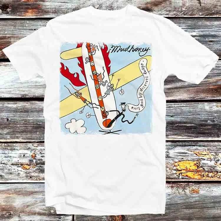 Mudhoney Every Good Boy Deserves Fudge Постер Футболка B842 XL