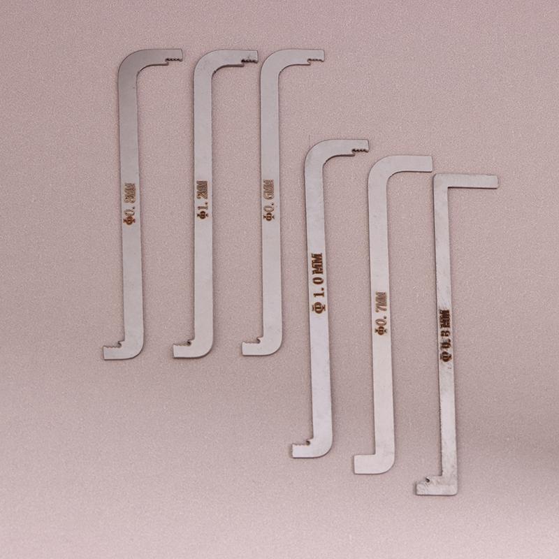 6/11Pcs High Quality Practical Lock Tool Set Replacement Turning Tool / Double Head Tension Wrench Emergency Tools