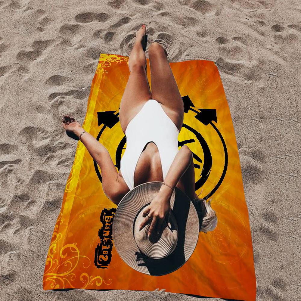 B-Blink 182 BAND Beach Towel Colorful Bath Towels For Girl Microfiber Quick Dry Sand Free Beach Yoga Spa Gym Pool