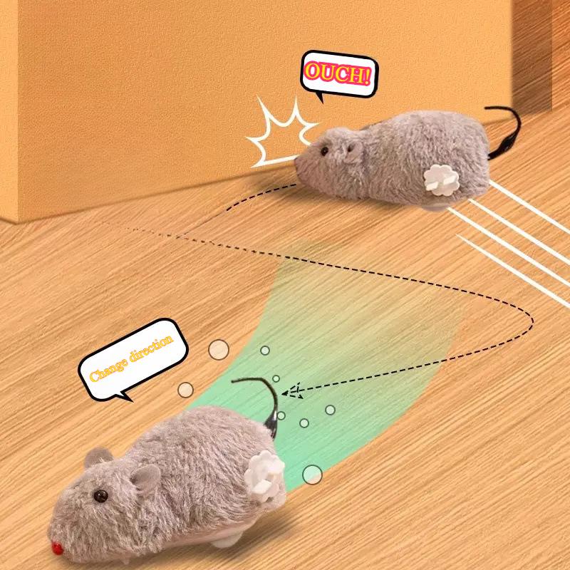 Kitten Bored Toys Electric Little Mouse Cat Teaser Cat Stick Cat Teaser Cat Products