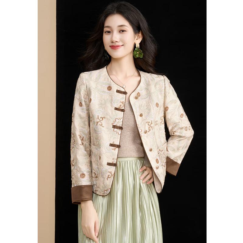 Kebeli Women's New Chinese Style Embroidered Jacket