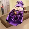 Simulation Golden Foil Rose Flower Safe Gold Foil Rose Pendant  Flower Party Supplies