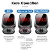 FM Transmitter MP3 Player Radio Adapter USB Charger Kit for Car Stereo Music
