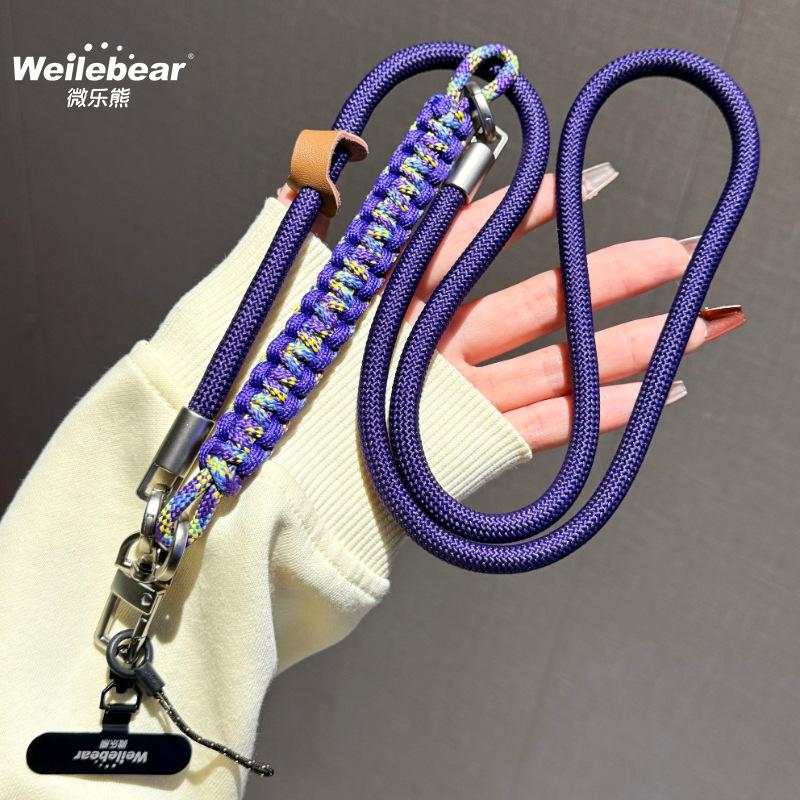 High-End Phone Lanyard Neck Strap Crossbody Portable Pendant Outdoor Multi-Functional Anti-Lost Personalized Chain