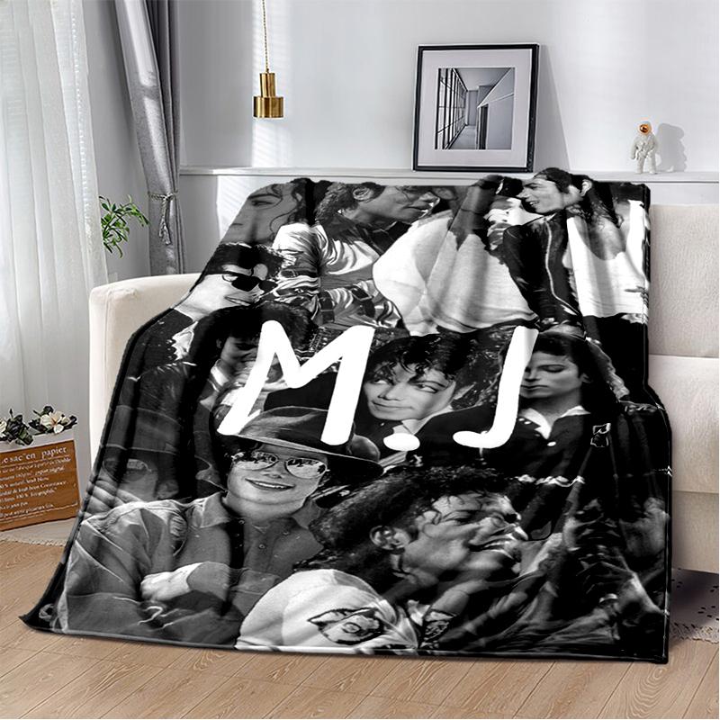 29 Style New Michael Jackson King of Pop MJ Star Blanket,Soft Throw Blanket for Home Bedroom Bed Sofa Travel Office Cover Kids