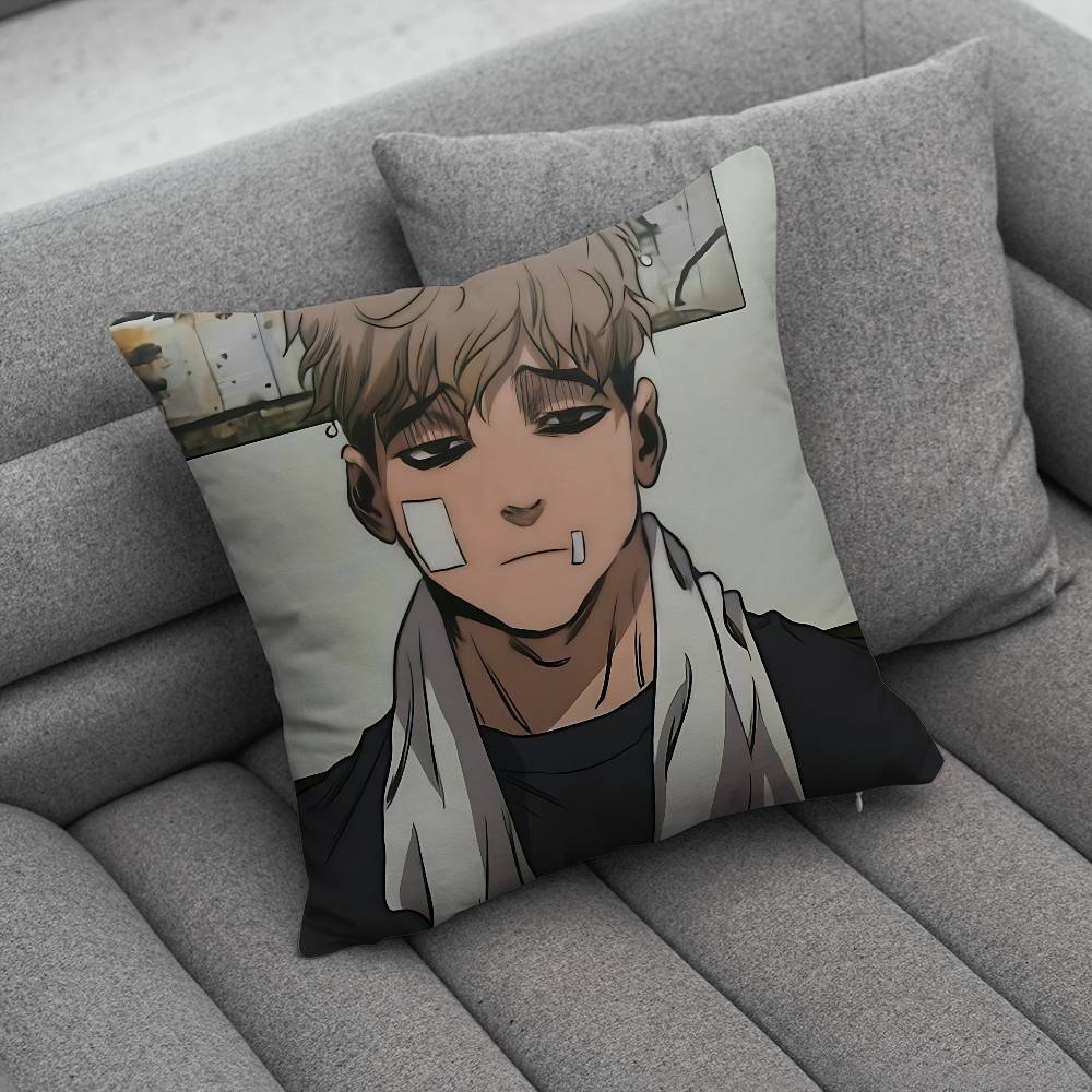 Killing Stalking  Pillow Case Pillowcase Home Sofa Cushions Car Cushions Pillowcover Office Pillowshell Pillow