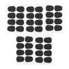 160 Pcs Oval Shape Saxophone Mouthpiece Cushions Mouthpiece Patches  For Saxophone Performance