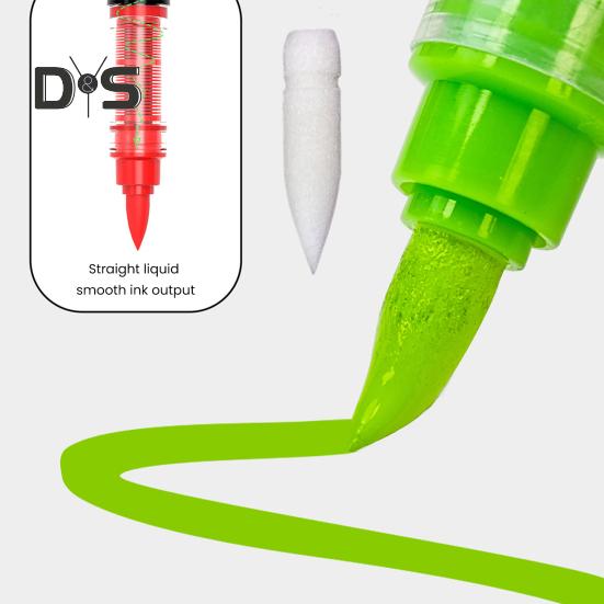 

50/100 шт. сменные наконечники для маркеров, акриловые маркеры для рисования, сменные наконечники для художественных маркеров 50pcs