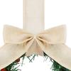 Christmas Wreaths For Front Door 4-Piece Artificial Garland Christmas Red Berry Bow Holiday Garland For Indoor Outdoor Home