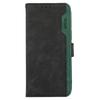 ABEEL For iPhone 16 Case Color Splicing Leather Flip Phone Cover RFID Blocking