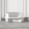 Half-enclosed large cat litter box, free shipping, with elevated sand box, splash-proof toilet, pet cat litter scoop