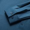Autumn New Middle-aged Men's Long-sleeved Shirt Business Casual Dad Wear Stretch Seamless Plaid Shirt