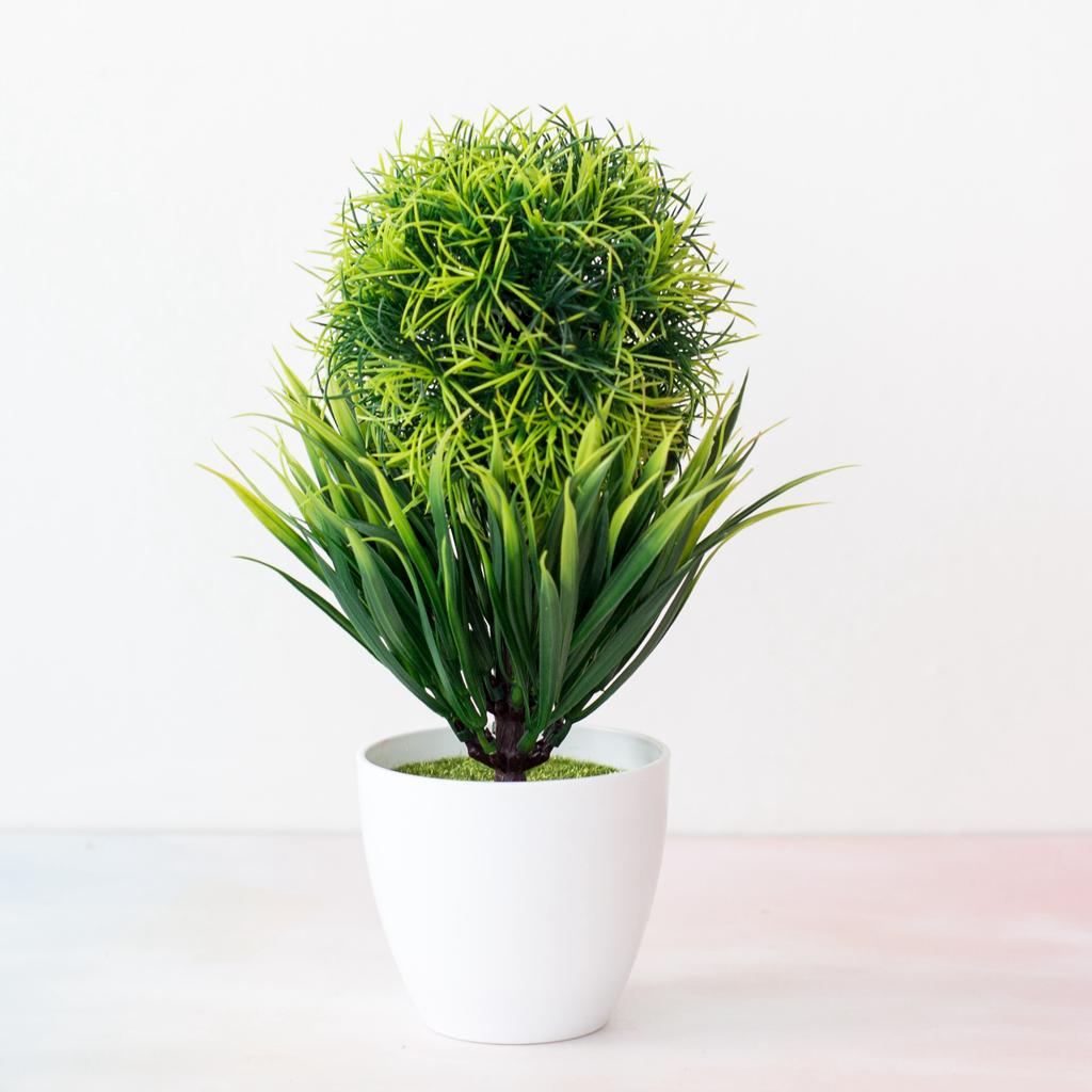 Artificial Plants DIY Simple Bonsai Small Tree Fake Plants Fake Flowers Potted Ornaments Bathroom Home Decor Hotel Garden Decor