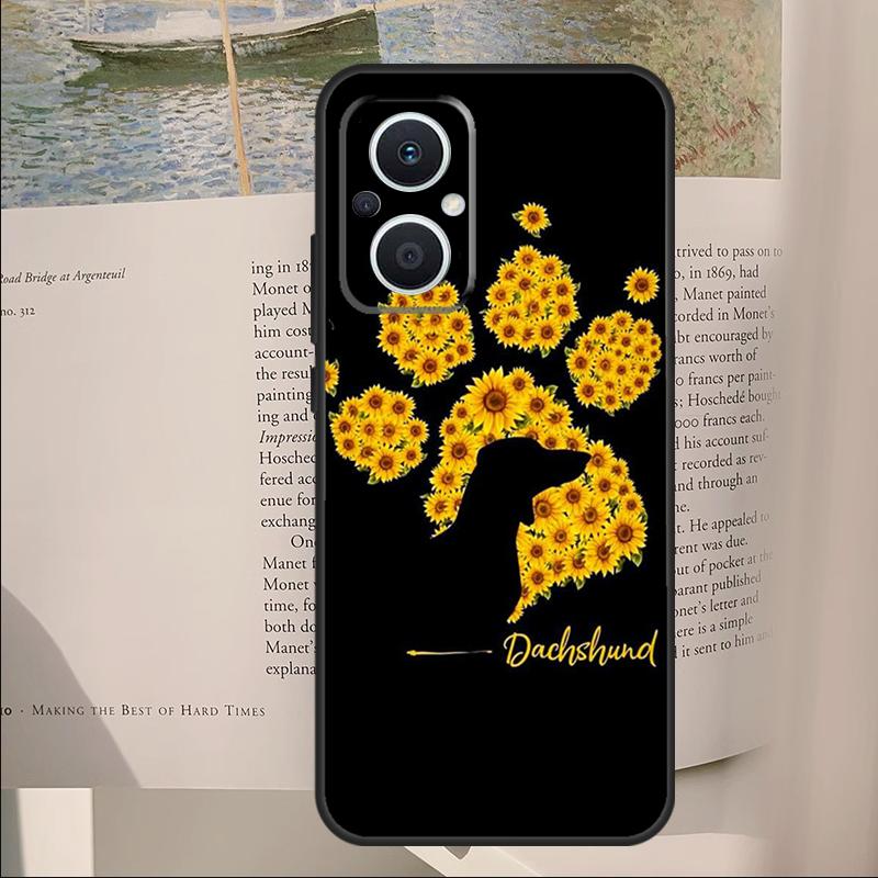 Dachshund Dog Animal Cover For OPPO Reno 13F 11F 12F 14F 11 12 13 14 Pro 7 8 Lite OPPO Find X6 X5 X8 X9 Pro Case