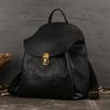 Zaino retrò in pelle di mucca primo strato Designer Borsa da viaggio da donna di lusso Borsa da donna di moda di grande capacità