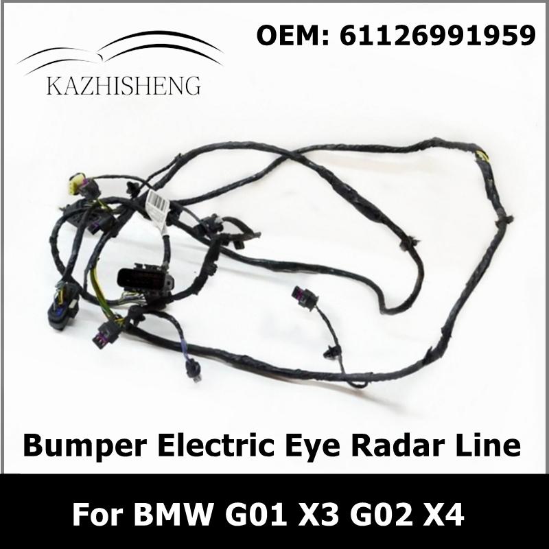 for BMW G01 X3 G02 X4 Front Bumper Electric Eye Radar Line Speed 61126991959